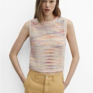MANGO sweater vest